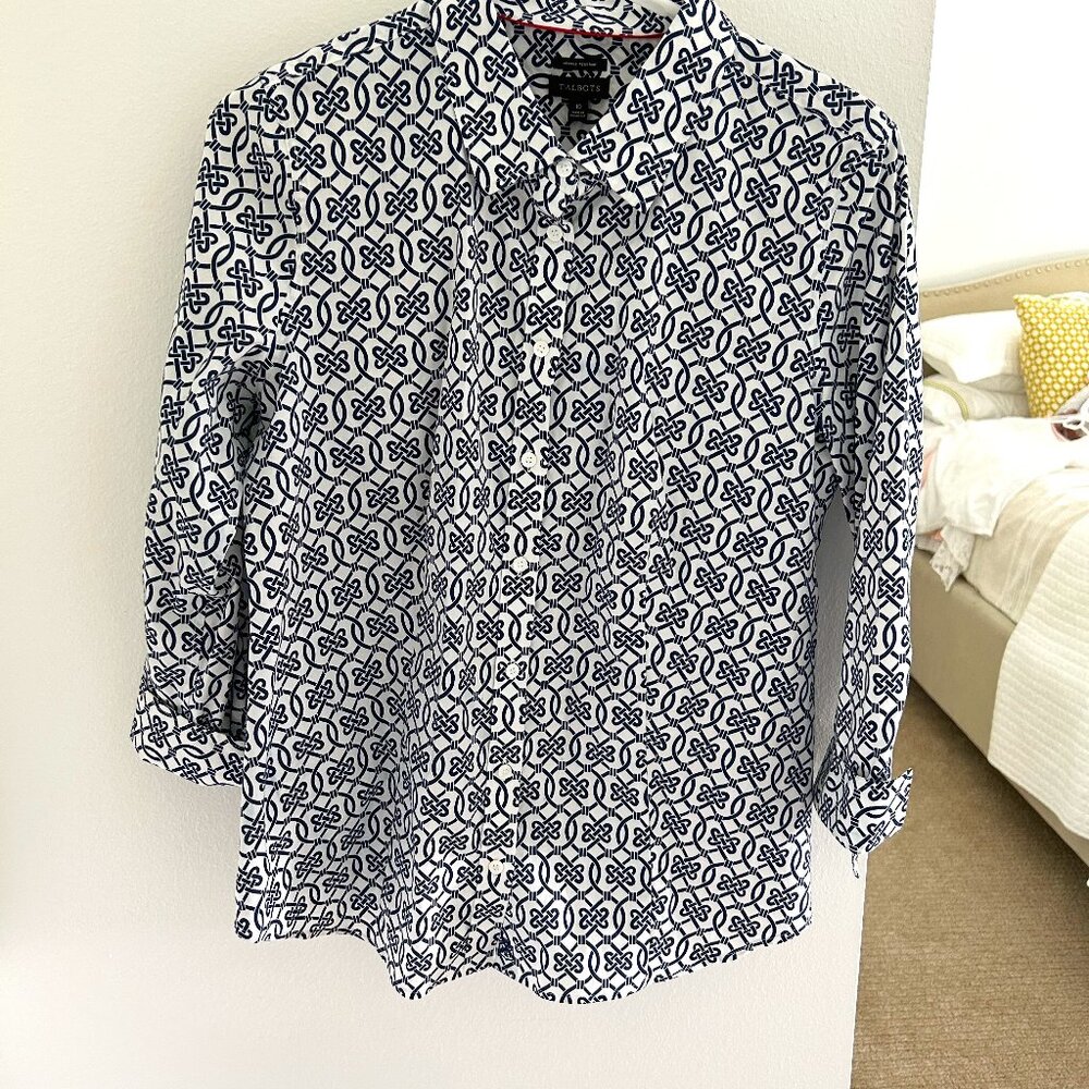 Talbots Wrinkle Resistant Button Down